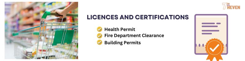 Licences and certifications