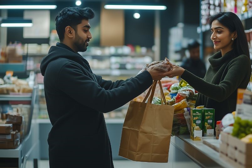 marketing and customer retention in grocery store
