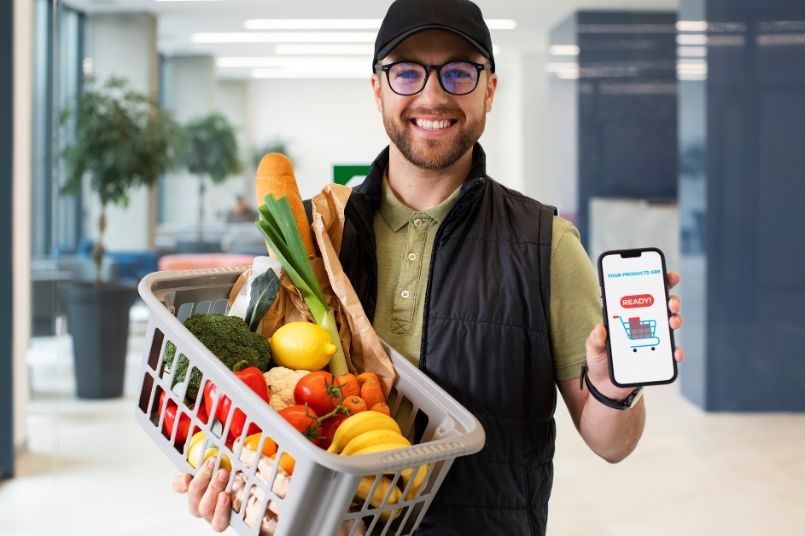 technology in grocery store