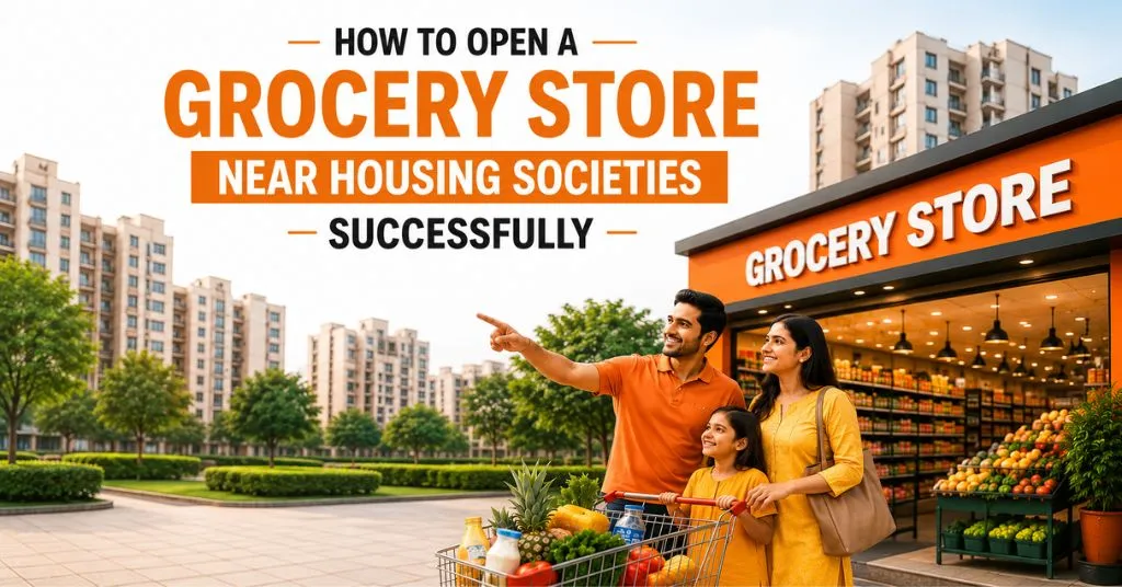 Open a Grocery Store Near Housing Societies